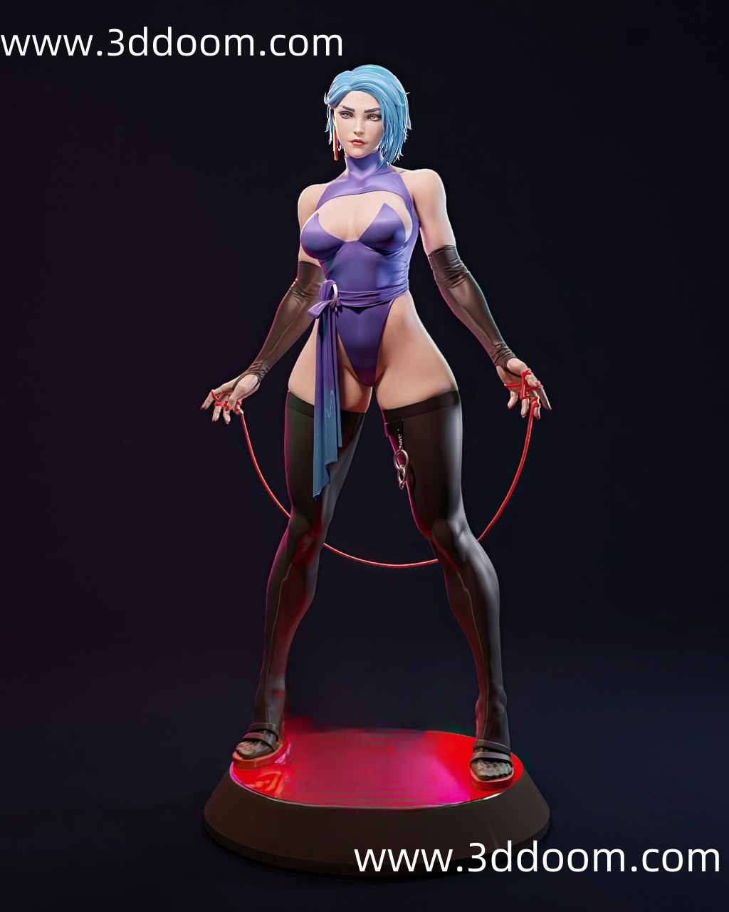 536 Ivy Valentine SoulCalibur (2) 灵魂能力 艾薇-3D DOOM