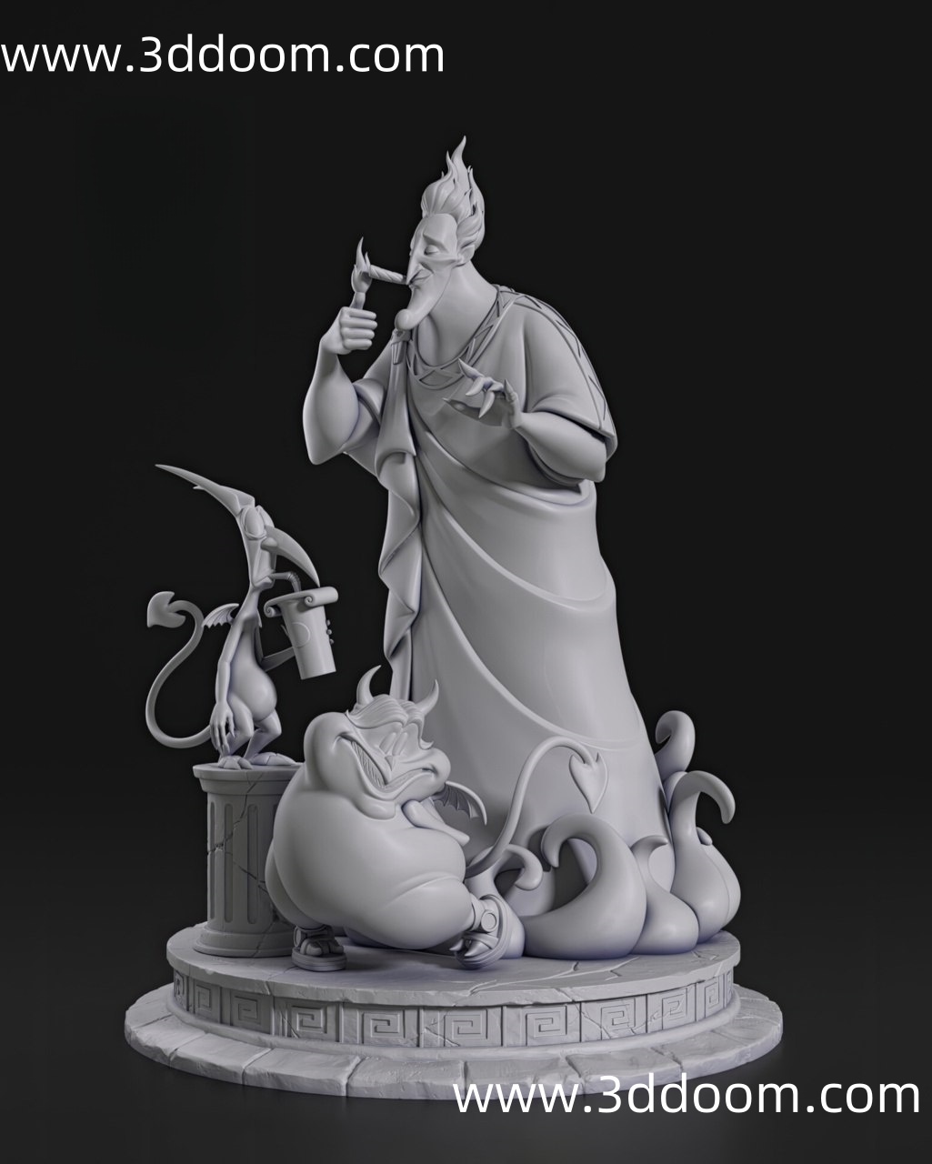 521 Hades Hercules 大力士海格力斯 哈迪斯-3D DOOM