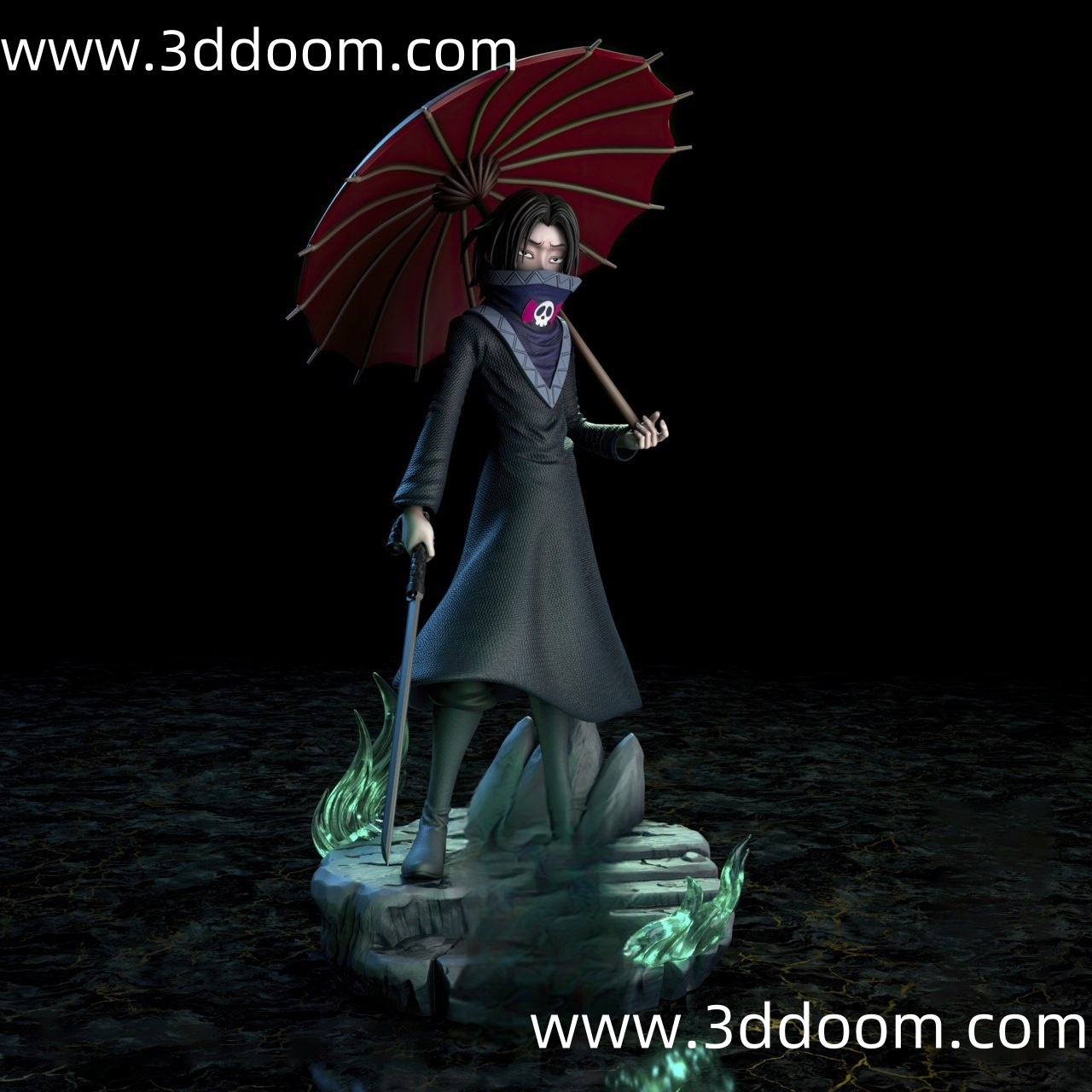 513 Feitan Portor Hunter x Hunter 全职猎人 飞坦·波托欧-3D DOOM