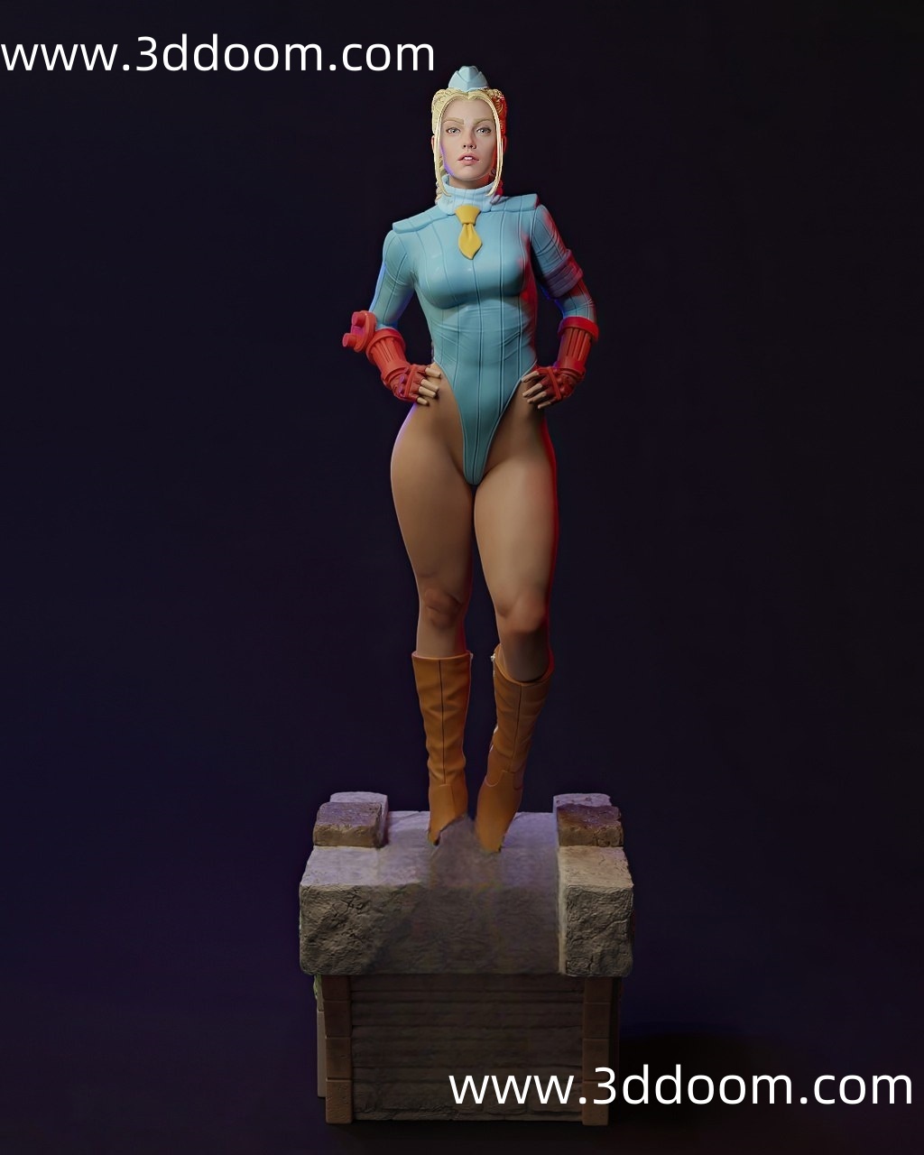 504 Cammy Street Fighter 街头霸王 嘉米-3D DOOM