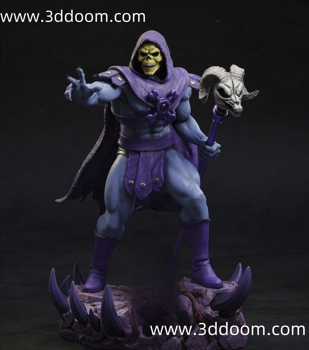 561 Skeletor He-Man 宇宙的巨人希曼 骷髅王-3D DOOM