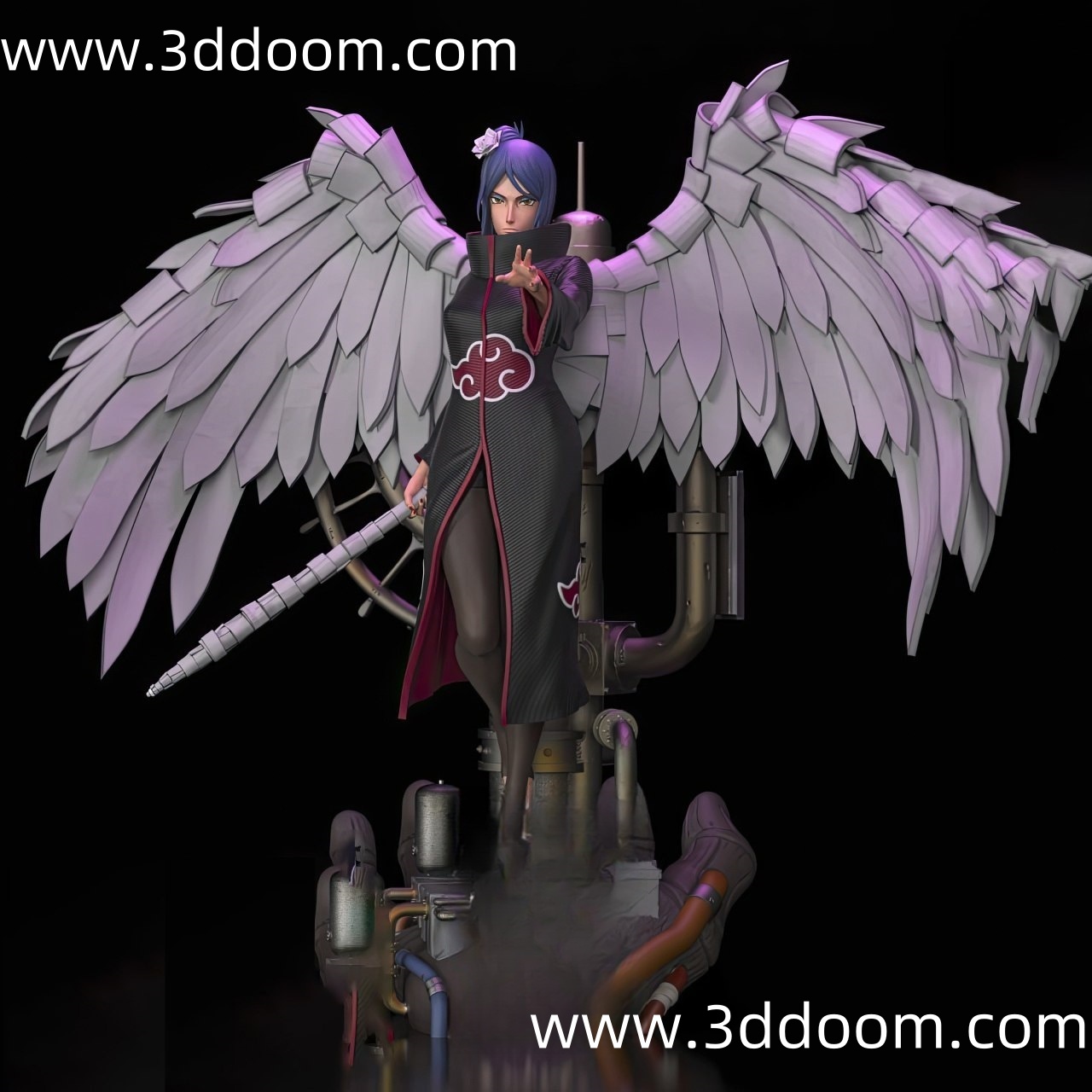 542 Konan Naruto 火影忍者 小南-3D DOOM