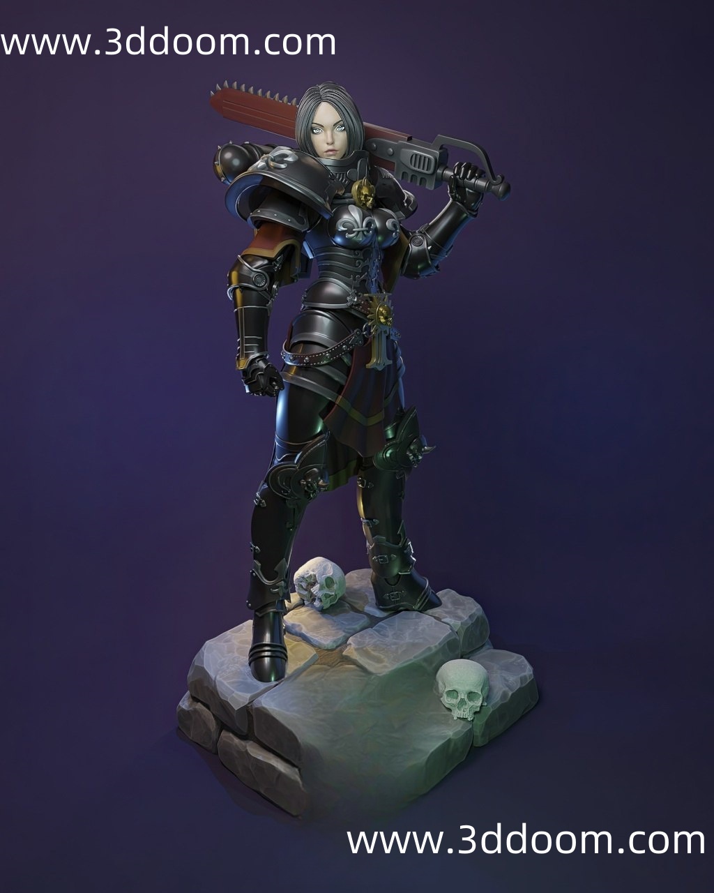 502 Battle Sister Warhammer 40k 战锤 战斗修女-3D DOOM