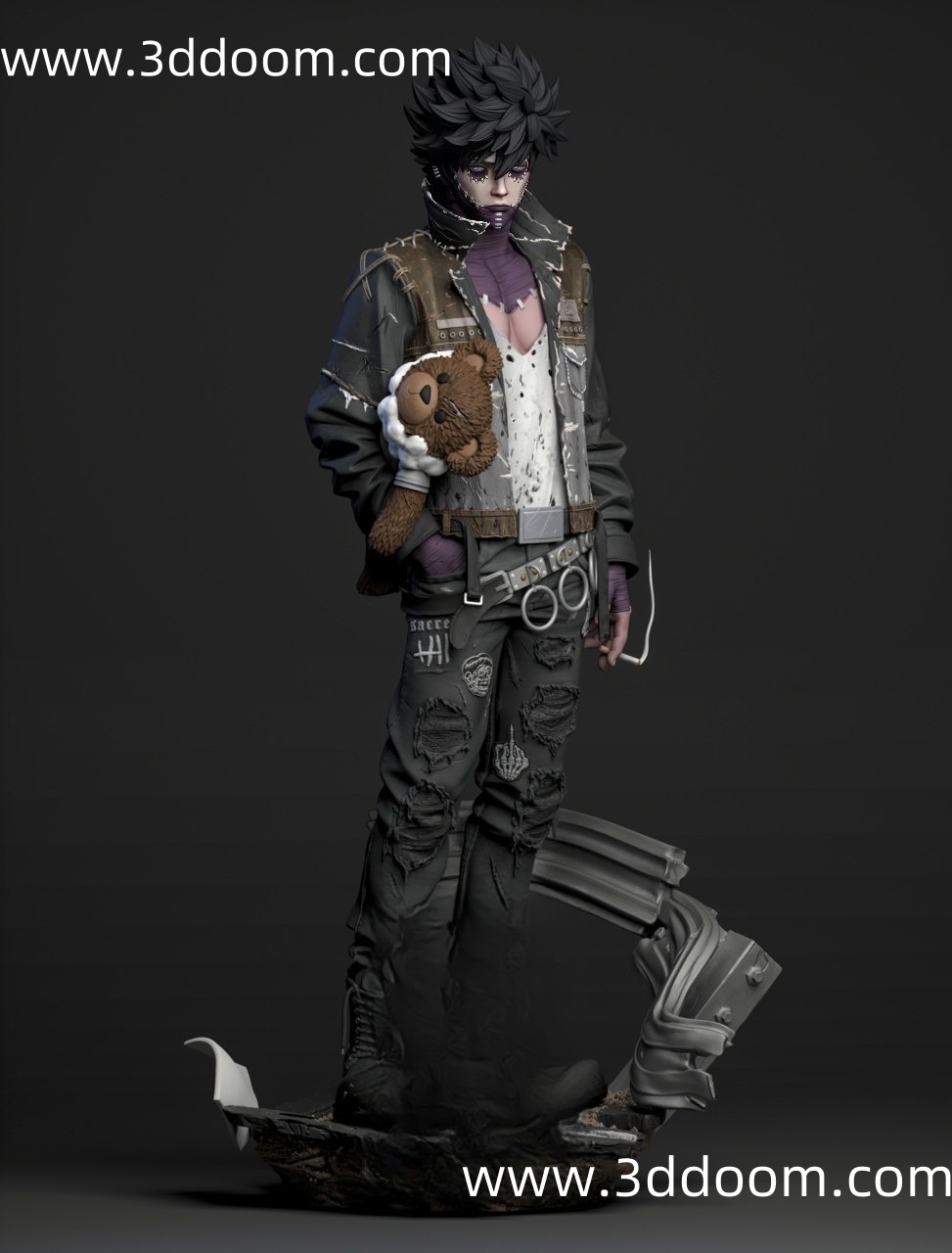 505 Dabi My Hero Academia 我的英雄学院 荼毘-3D DOOM