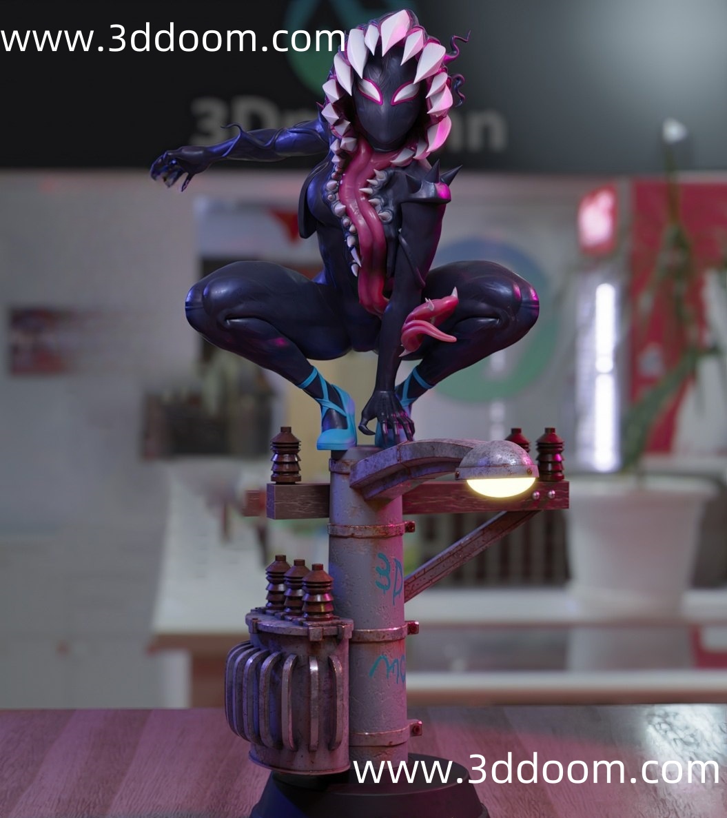 520 Gwen Stacy Spider-Man 蜘蛛侠 格温・史黛西-3D DOOM