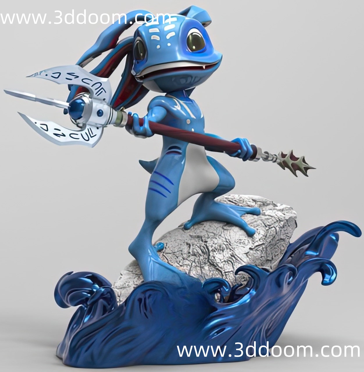 515 Fizz League of Legends 英雄联盟 小鱼人菲兹-3D DOOM