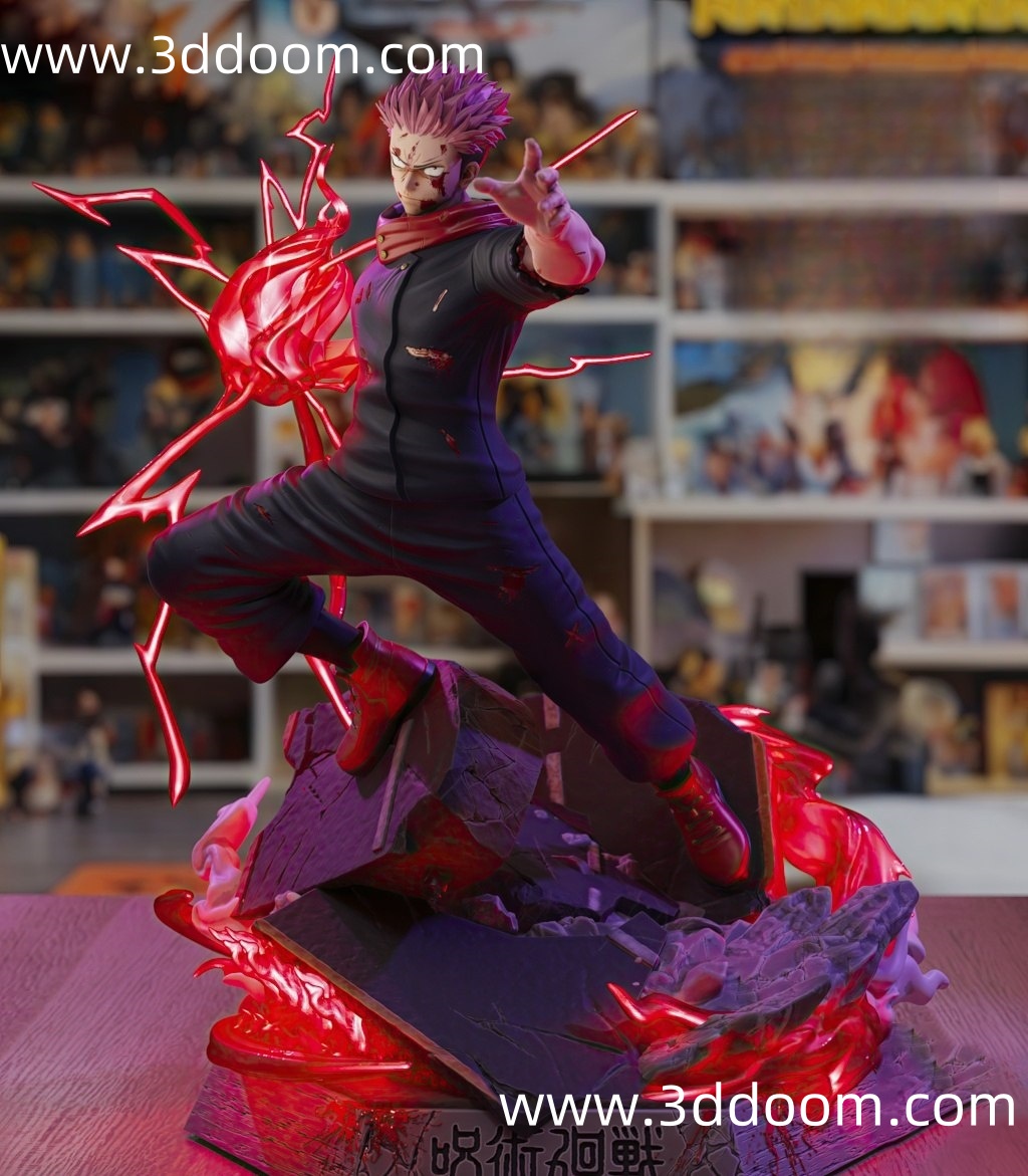 697 Yuji Itadori Jujutsu Kaisen 咒术回战 虎杖悠仁-3D DOOM