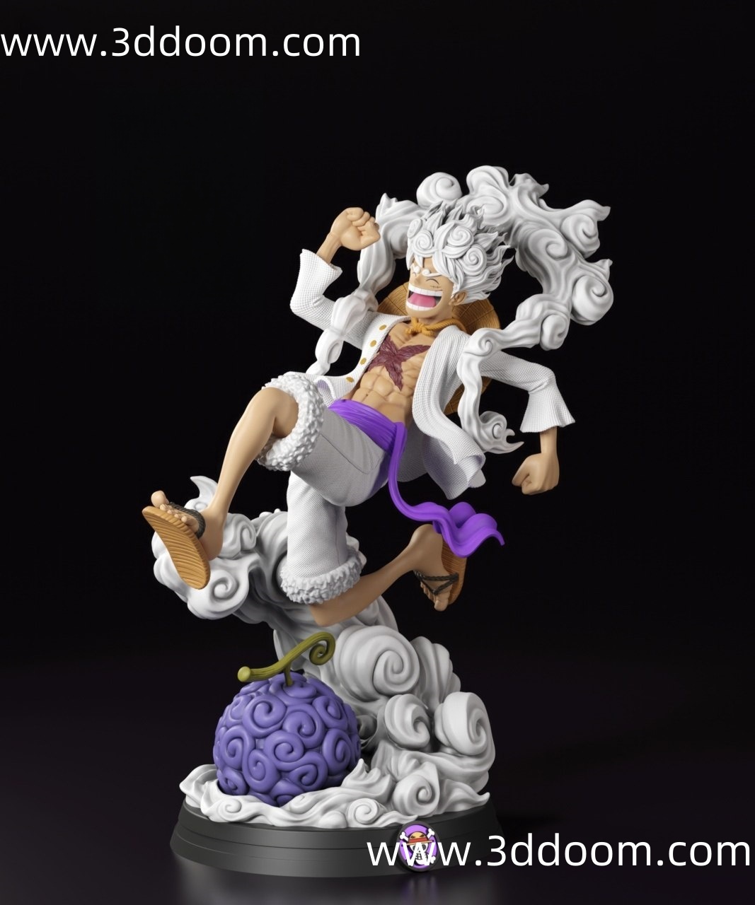 649 Luffy Gear 5 One Piece 海贼王 路飞五档-3D DOOM