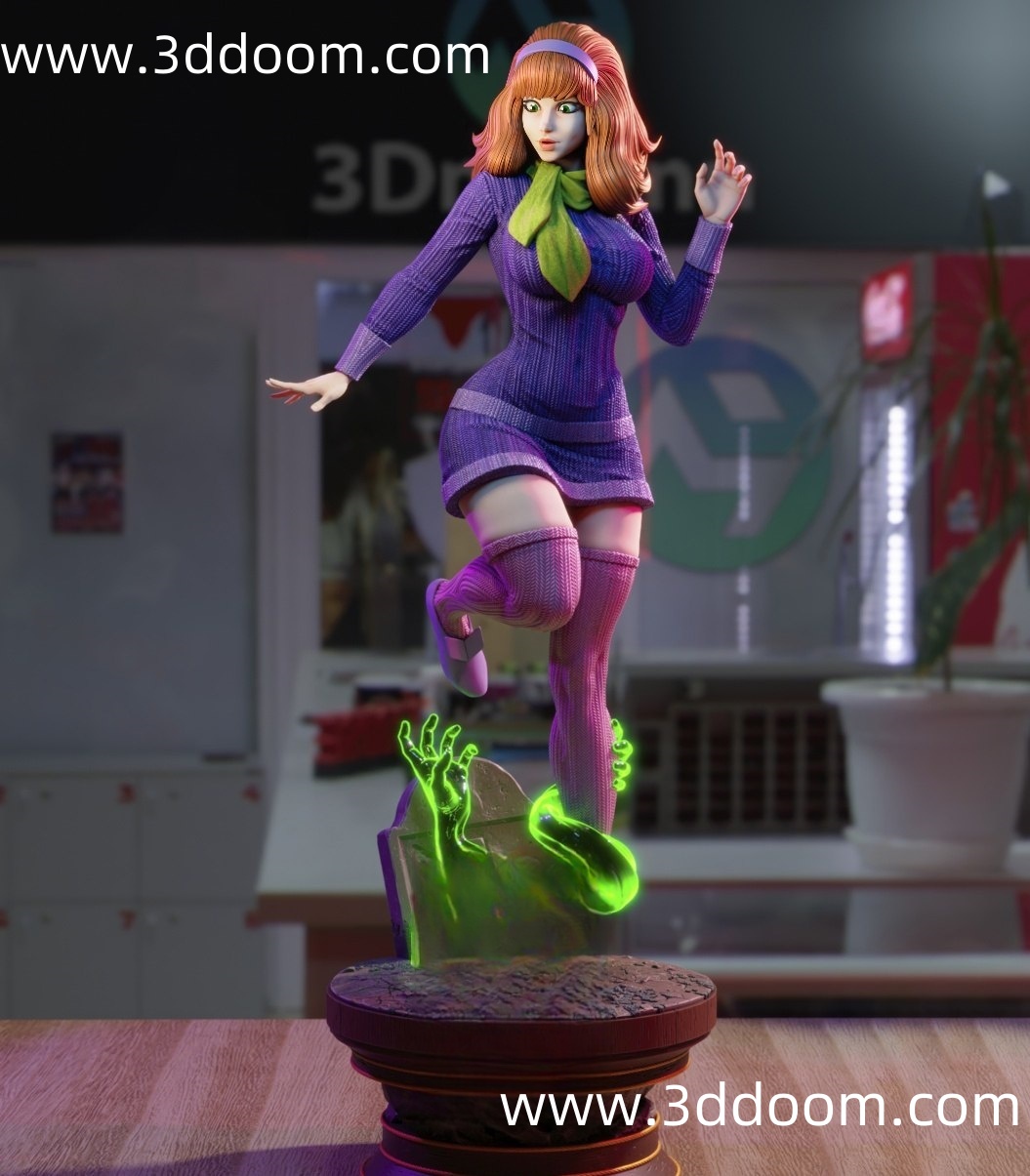 506 Daphne Scooby Doo 史努比 达芙妮-3D DOOM