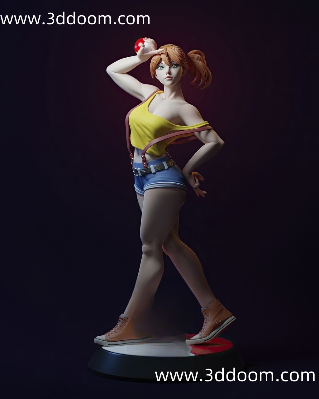 659 Misty+NSFW Pokemon 精灵宝可梦 小霞-3D DOOM