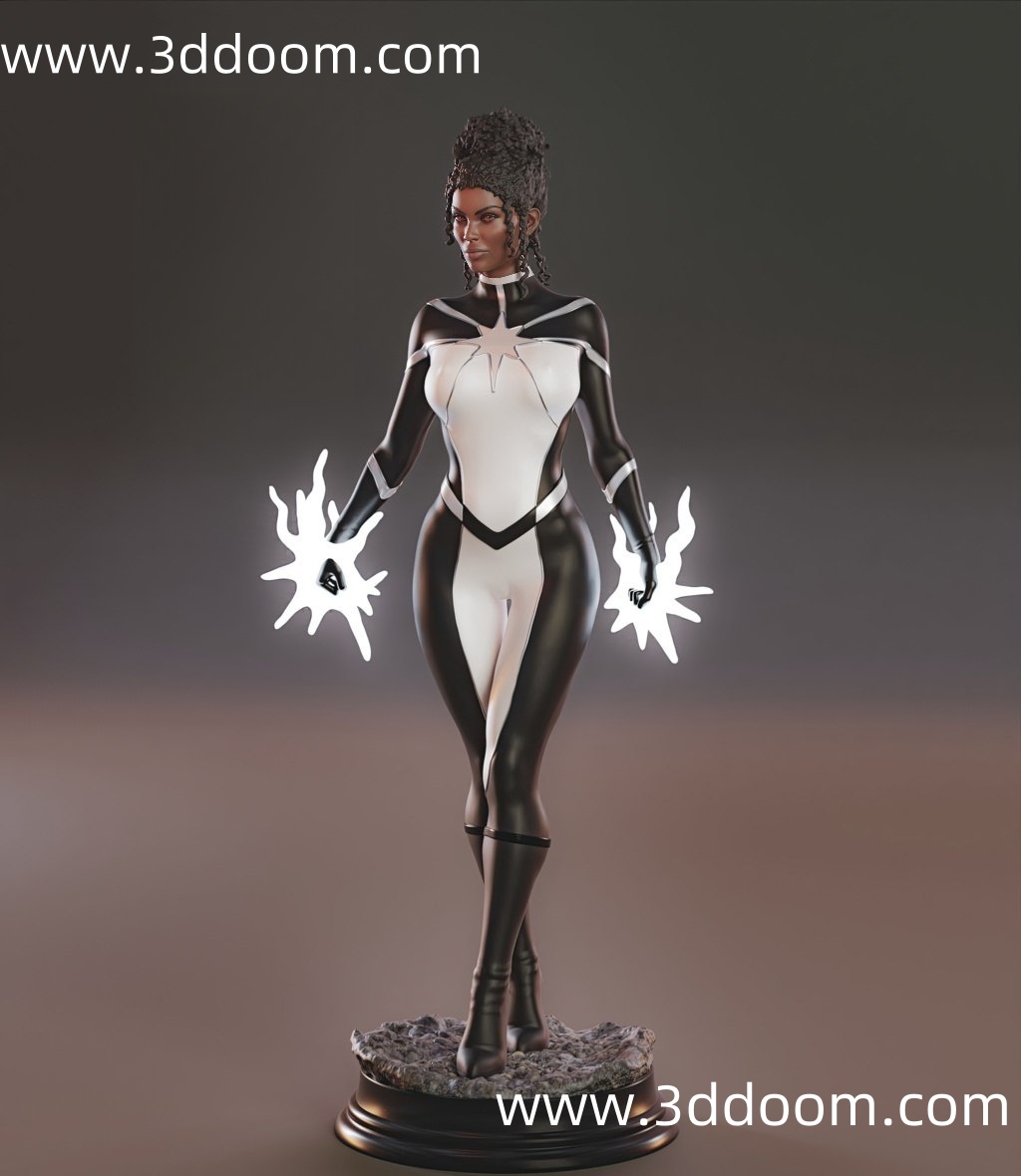 660 Monica Rambeau 漫威 莫妮卡·兰博-3D DOOM