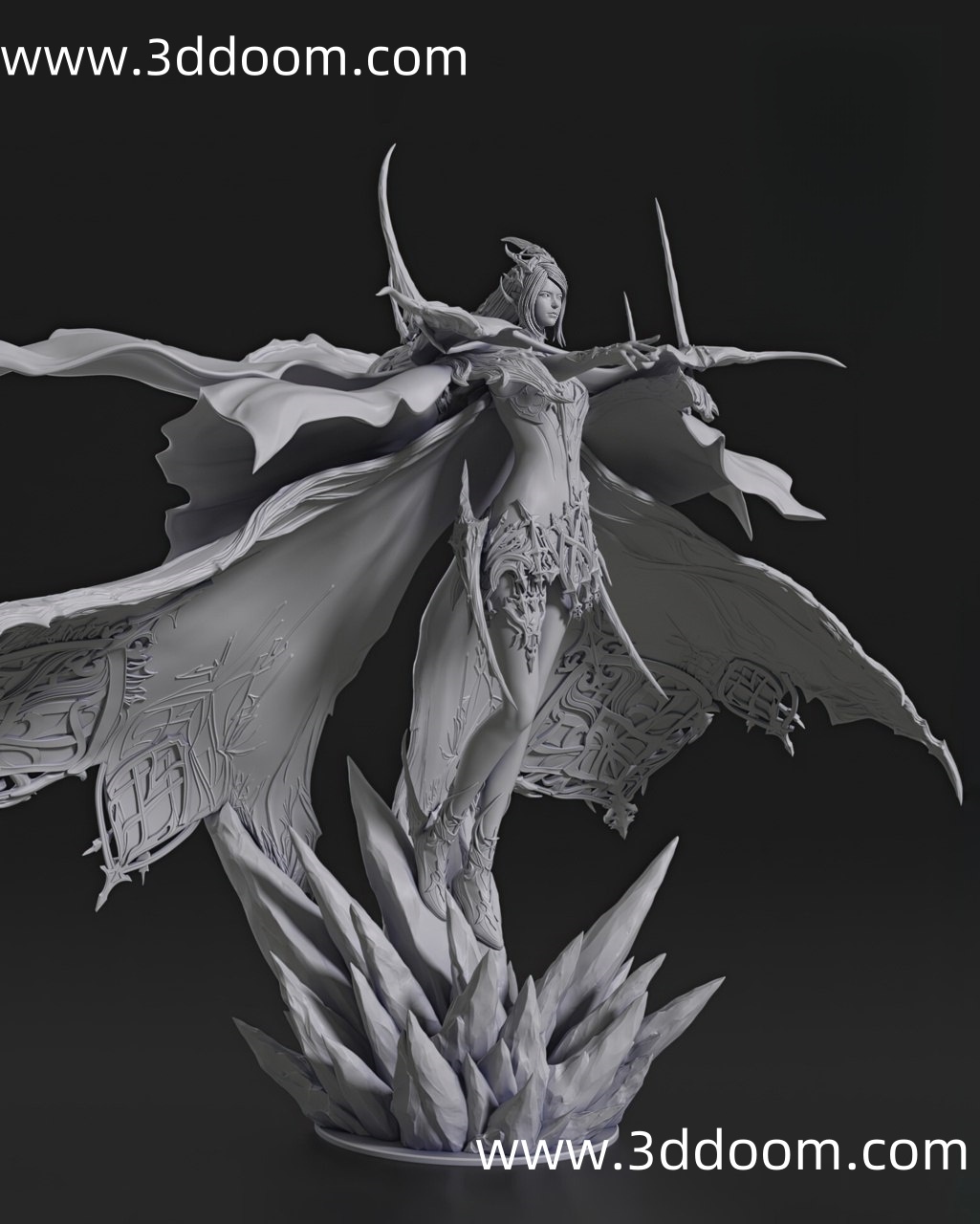 682 Shiva Final Fantasy 最终幻想 湿婆-3D DOOM