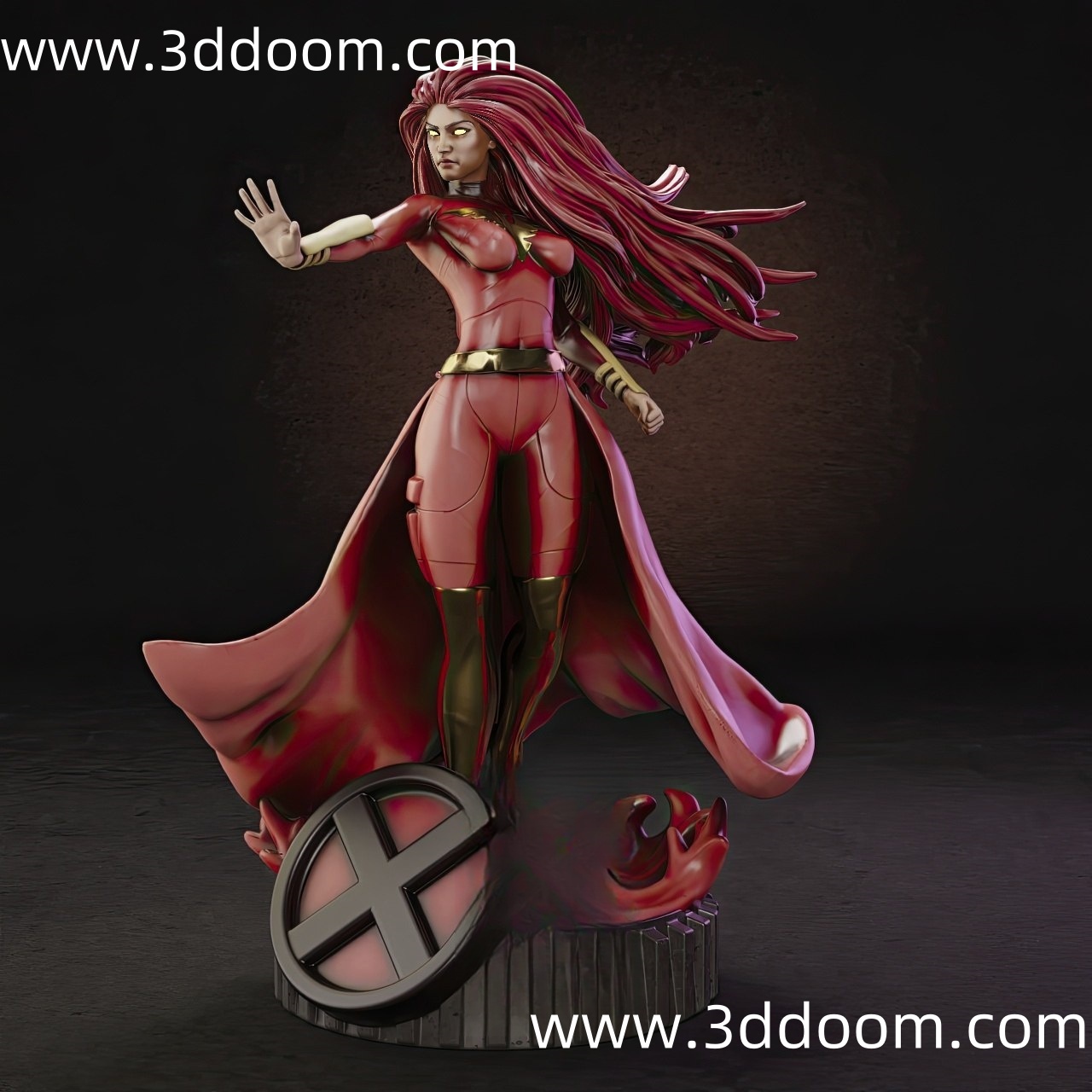 633 Jean Grey Dark Phoenix X-Men X-战警 黑凤凰-3D DOOM