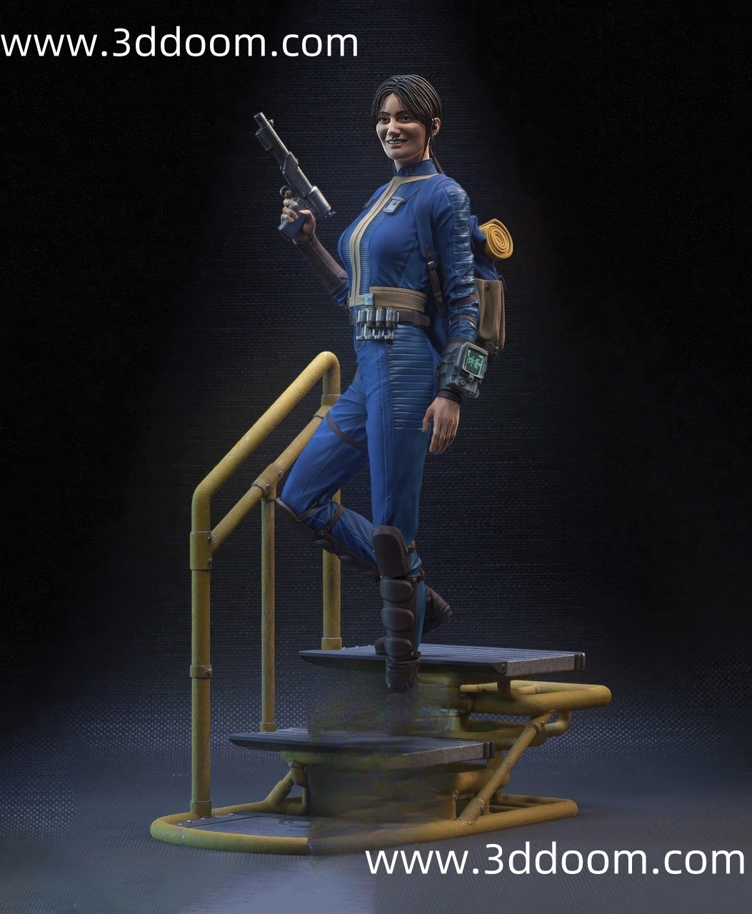 648 Lucy MacLean Fallout 辐射 露西・麦克莱恩-3D DOOM