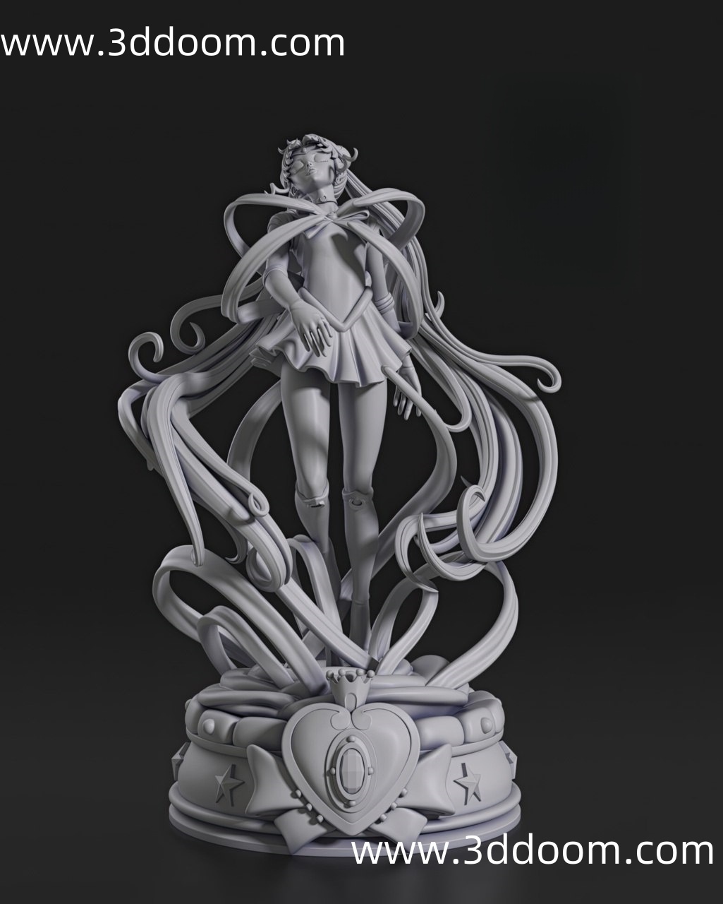 691 Usagi Tsukino Sailor Moon 美少女战士 月野兔-3D DOOM