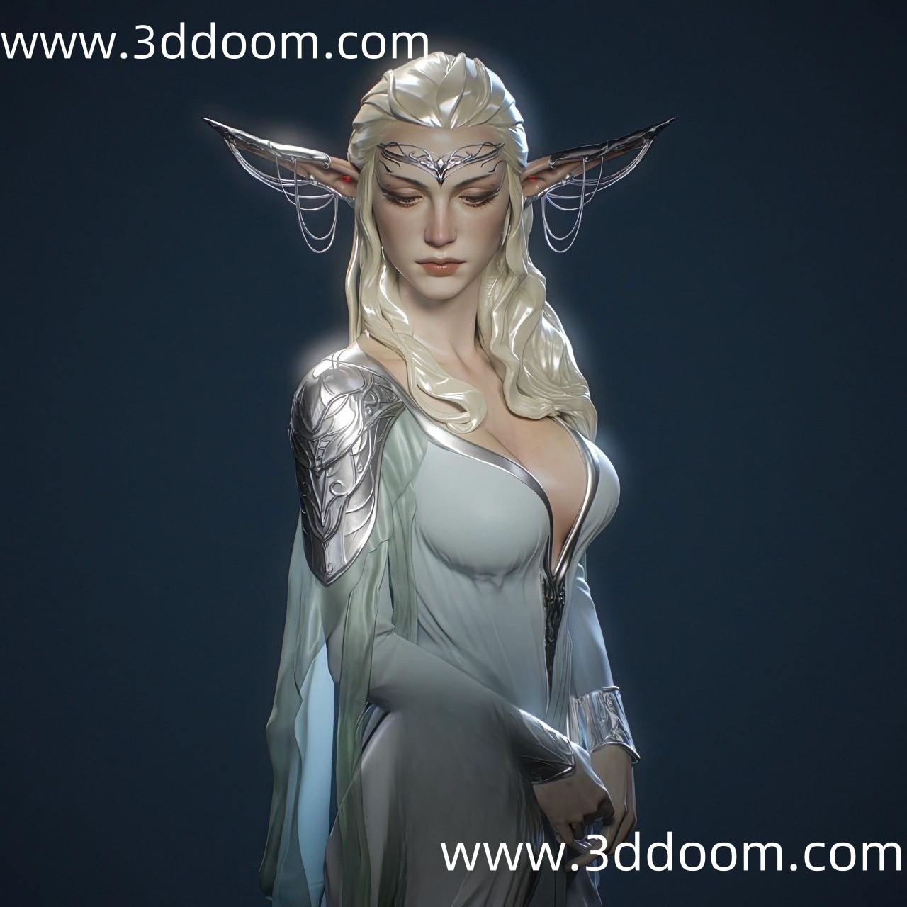 621 Elf Queen 精灵女王-3D DOOM