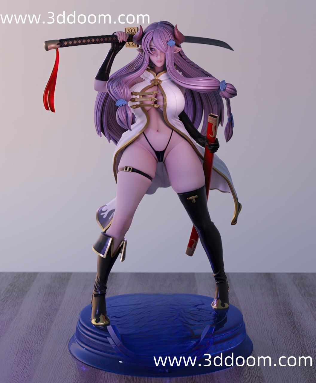 663 Narmaya Granblue Fantasy 碧蓝幻想 娜尔梅亚-3D DOOM