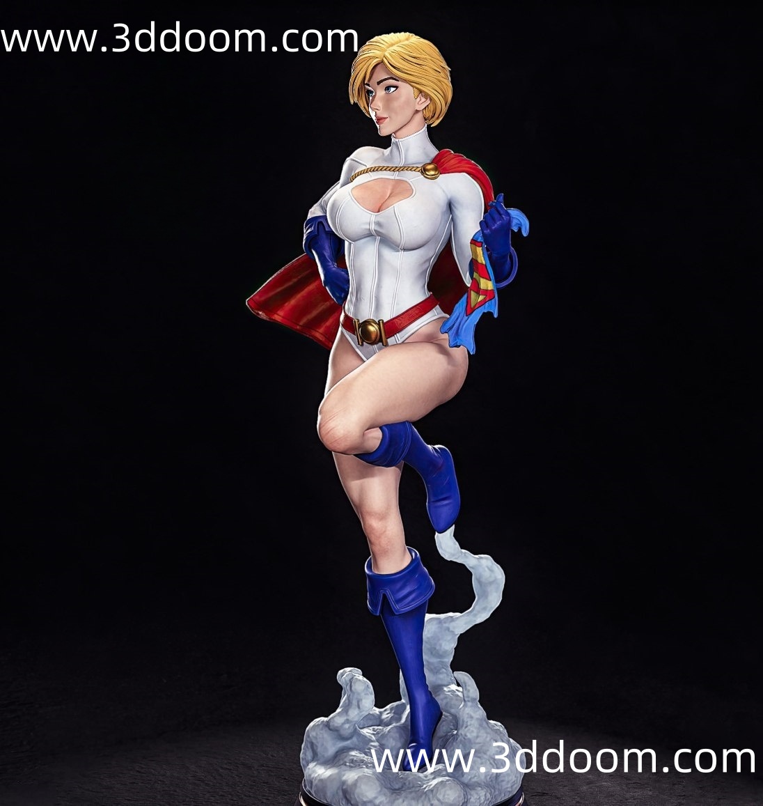 667 Power Girl 漫威 神力女孩-3D DOOM