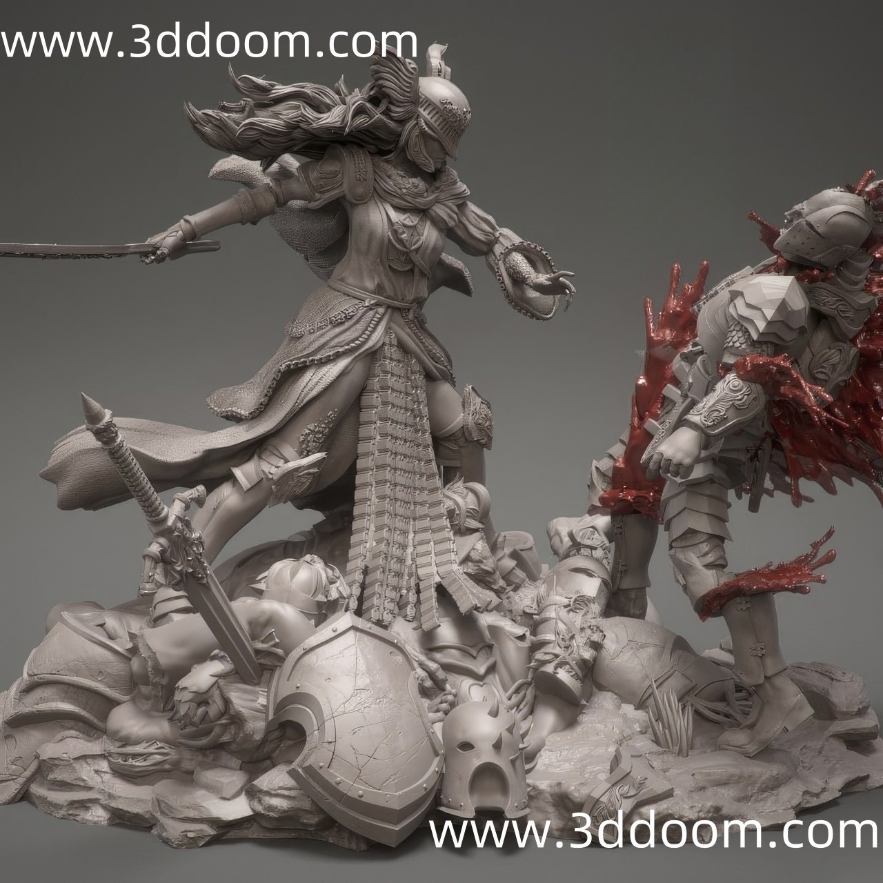 652 Malenia Elden Ring 艾尔登法环 玛莲妮亚-3D DOOM