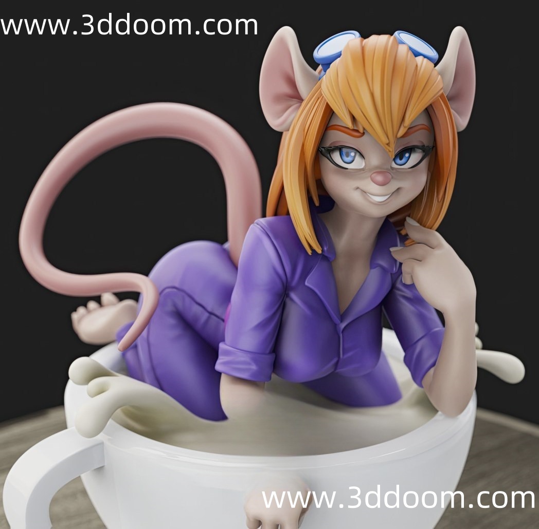 626 Gadget Hackwrench Chip and Dale 奇奇与蒂蒂-3D DOOM