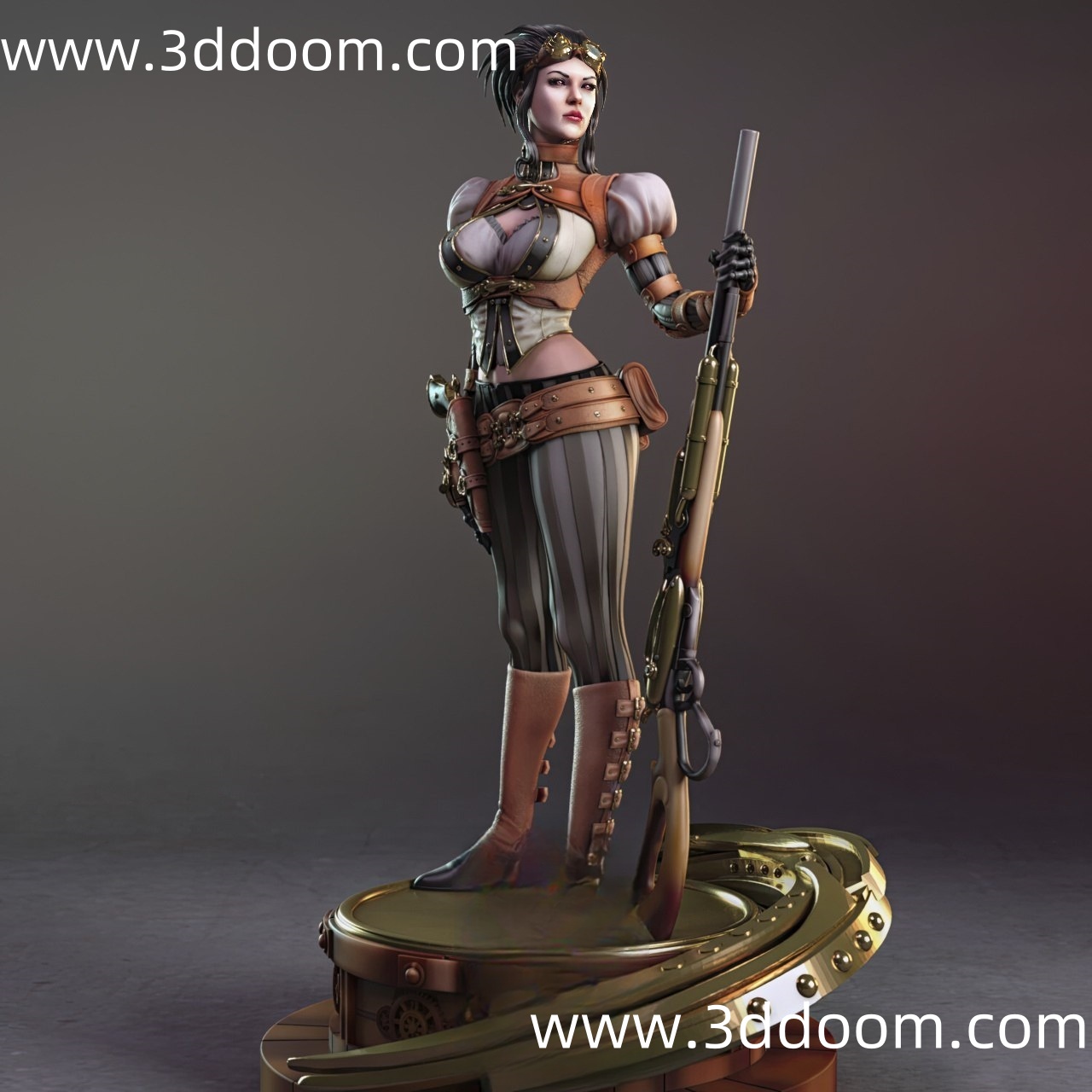 645 Lady Mechanika +NSFW Steampunk 机械姬女士-3D DOOM