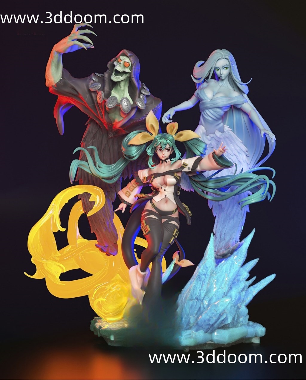 619 Dizzy Guilty Gear 罪恶装备 蒂姬-3D DOOM