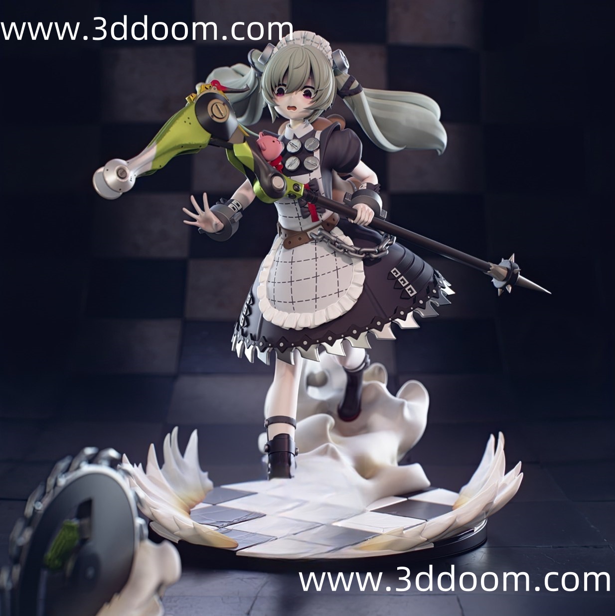 615 Corin Wickes Zenless Zone Zero 绝区零 可琳·威克斯-3D DOOM