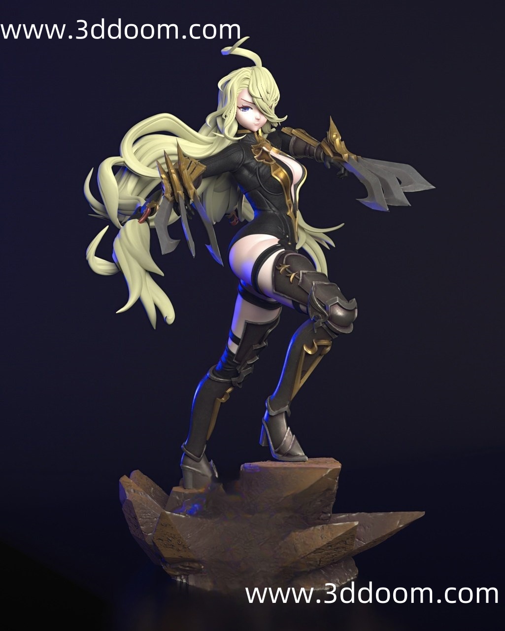 668 Predator Granblue Fantasy 碧蓝幻想 捕食者-3D DOOM