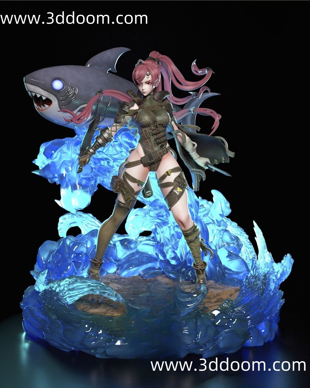 754 Meg Granblue Fantasy 碧蓝幻想 梅格-3D DOOM