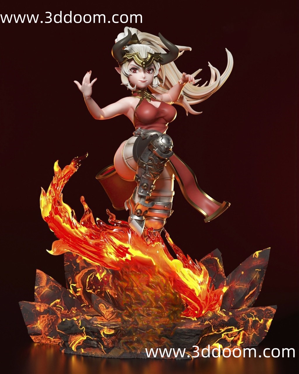 703 Aliza Granblue Fantasy 碧蓝幻想 阿莉莎-3D DOOM