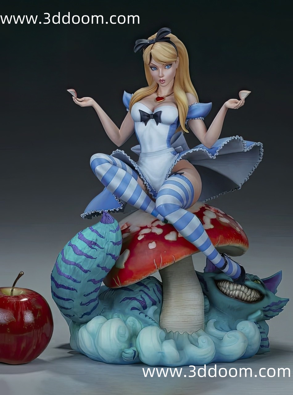 702 Alice in Wonderland 爱丽丝梦游仙境-3D DOOM