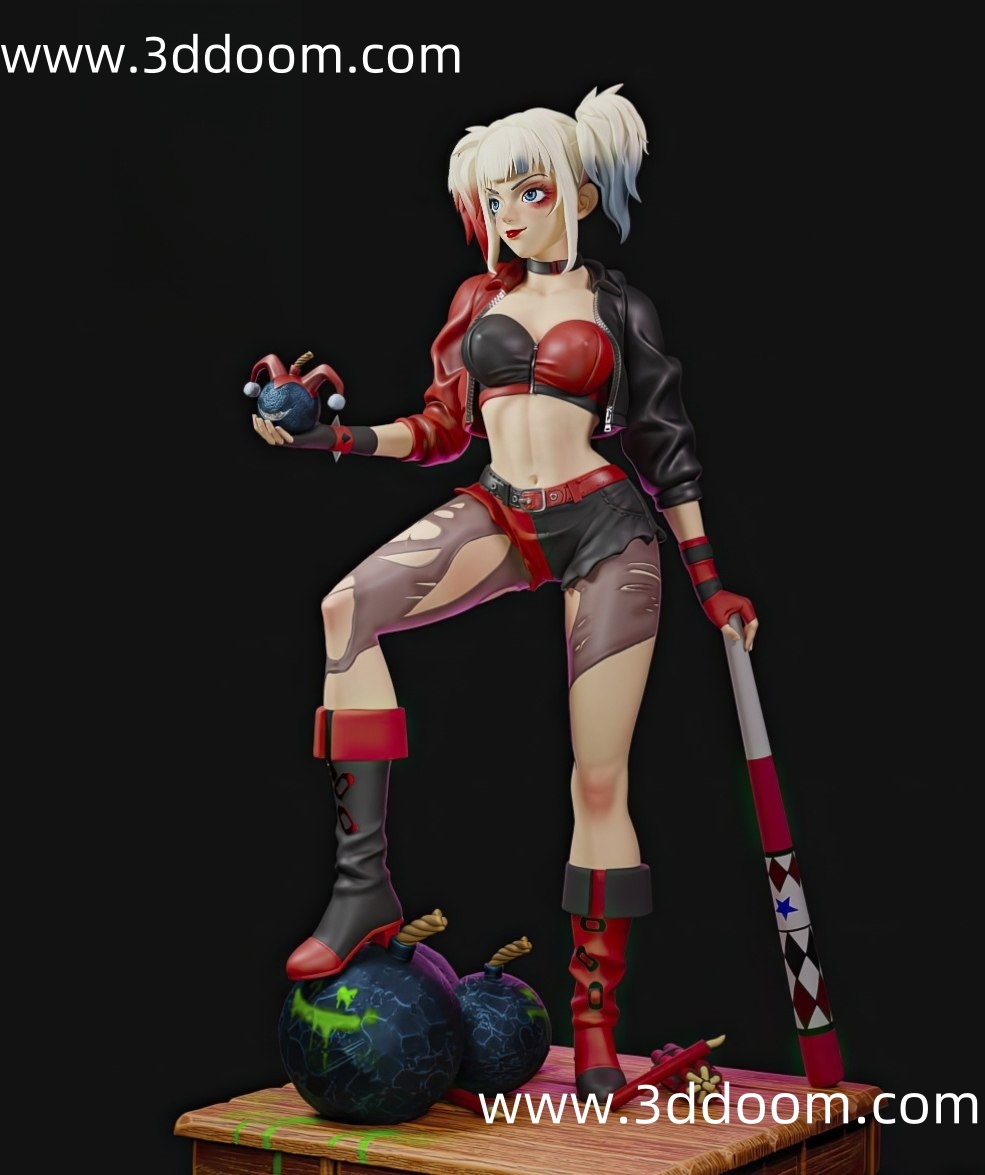 726 Harley Quinn DC 哈莉·奎茵-3D DOOM