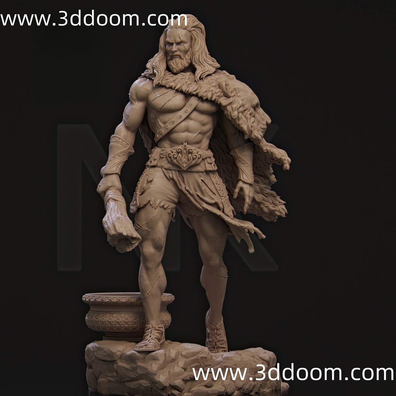 727 Heracles 古希腊神话 赫拉克勒斯大力神-3D DOOM