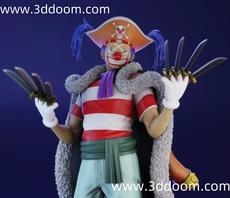 707 Buggy One Piece 海贼王 巴基-3D DOOM