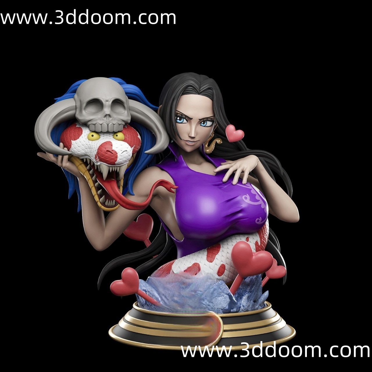 706 Boa Hancock One Piece 海贼王 女帝-3D DOOM