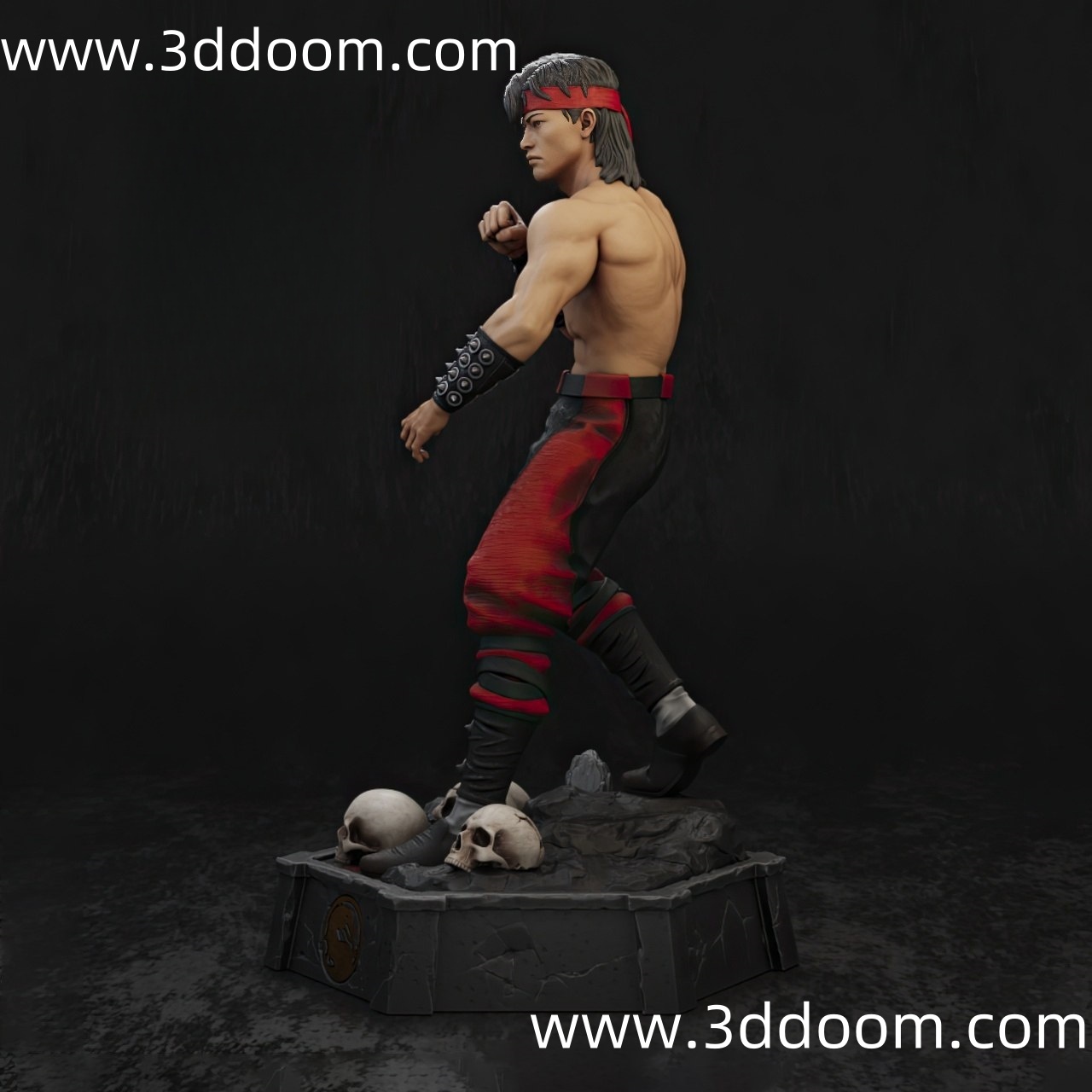 746 Liu Kang Mortal Kombat 真人快打 刘康-3D DOOM