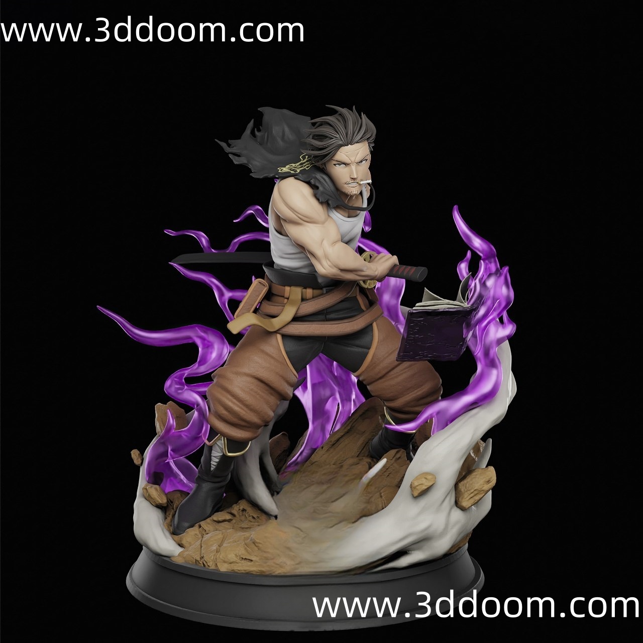 799 Yami Sukehiro Black Clover 黑色星期五 夜见·介大-3D DOOM