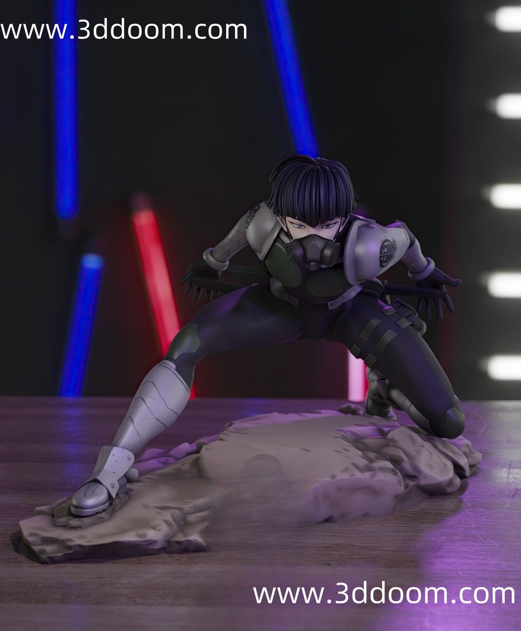 784 Soshiro Hoshina Kaiju No. 8 怪物8号 保科宗四郎-3D DOOM