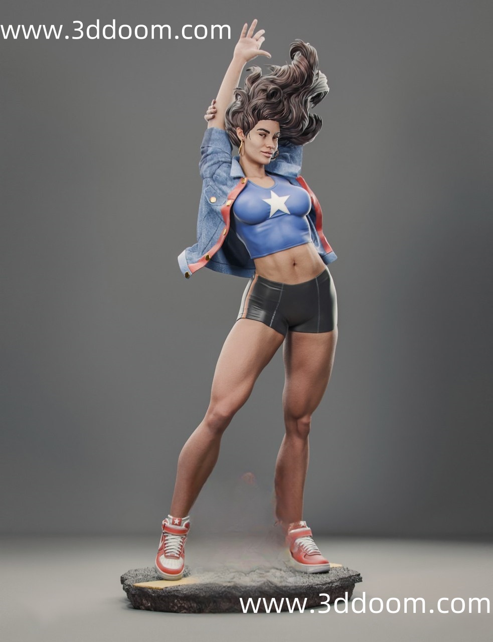 806 America Chavez Ms. America 漫威 阿美莉卡·查维兹 美国小姐-3D DOOM