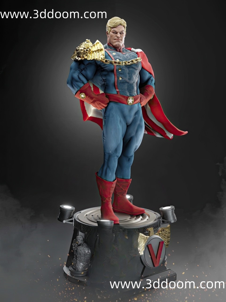 840 Homelander The Boys 黑袍纠察队 祖国人-3D DOOM