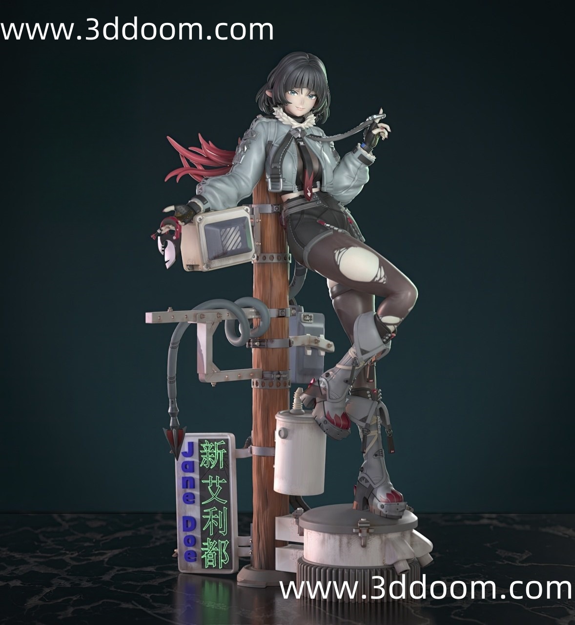 846 Jane Doe Zenless Zone Zero 绝区零 简-3D DOOM