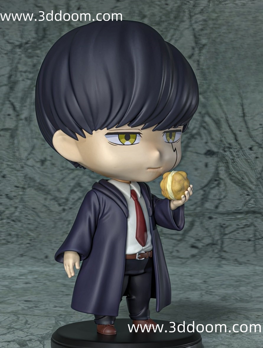 751 Mashle Chibi Magic and Muscles 物理魔法使马修-3D DOOM