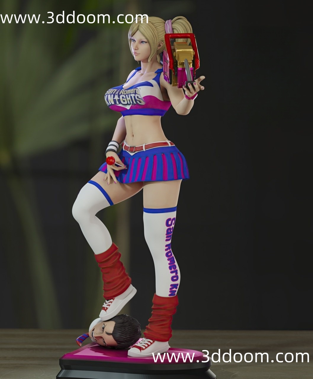 851 Juliet Starling  Lollipop Chainsaw 电锯甜心 朱丽叶·斯塔林-3D DOOM