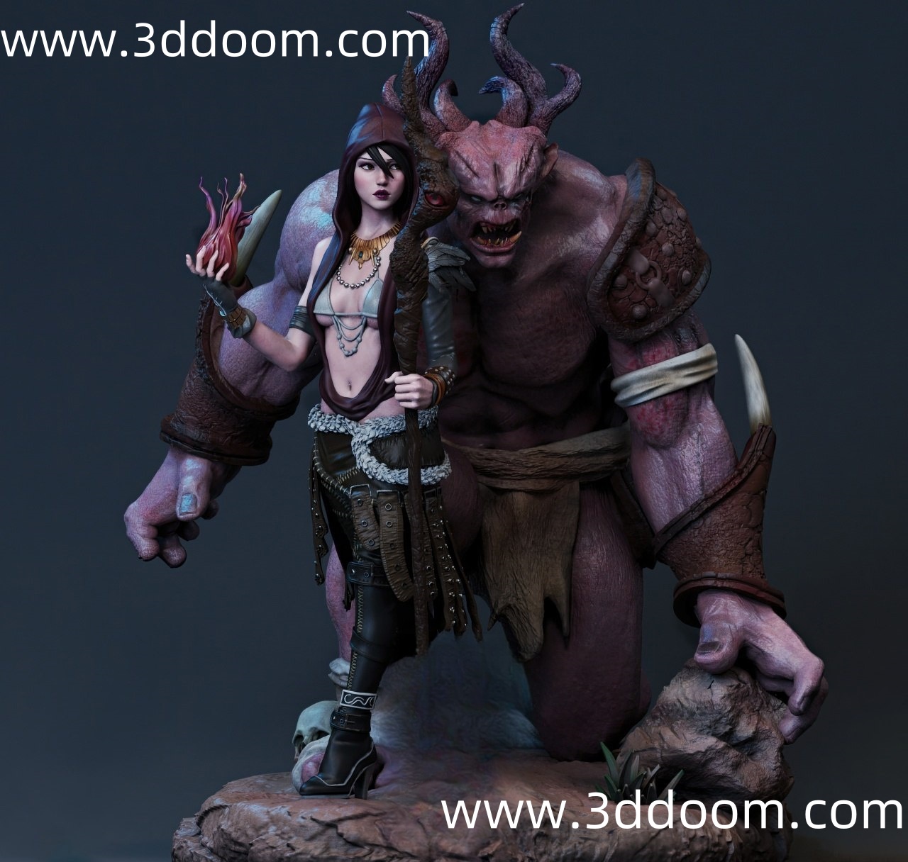 760 Morrigan Dragon Age 龙腾世纪 莫瑞甘-3D DOOM