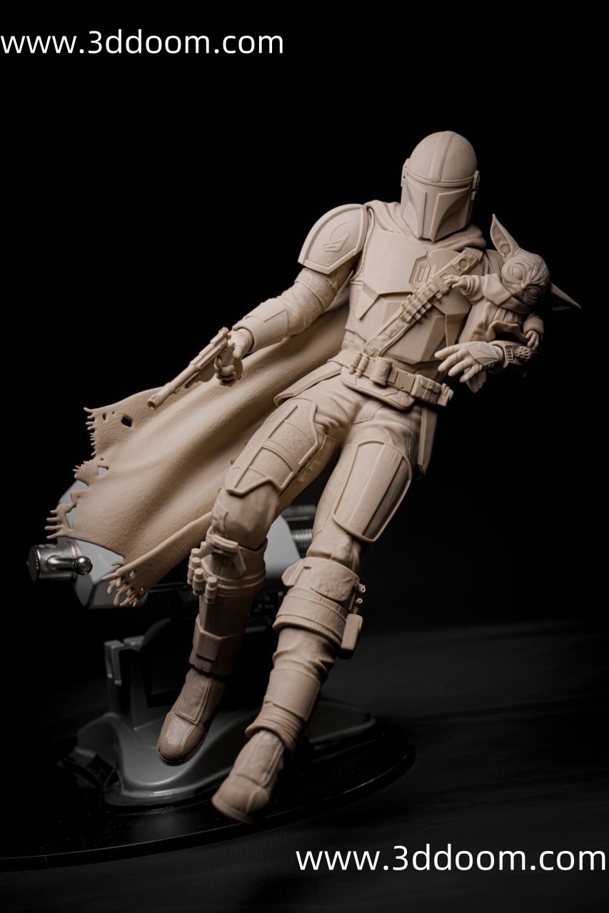 885 The Mandalorian 曼达洛人-3D DOOM