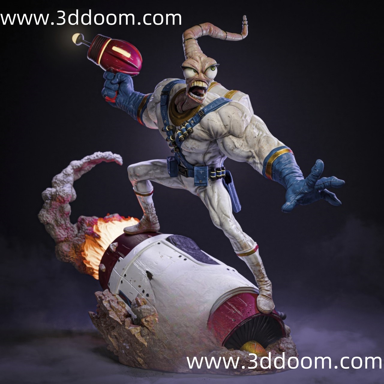 826 Earthworm Jim 蚯蚓吉姆-3D DOOM