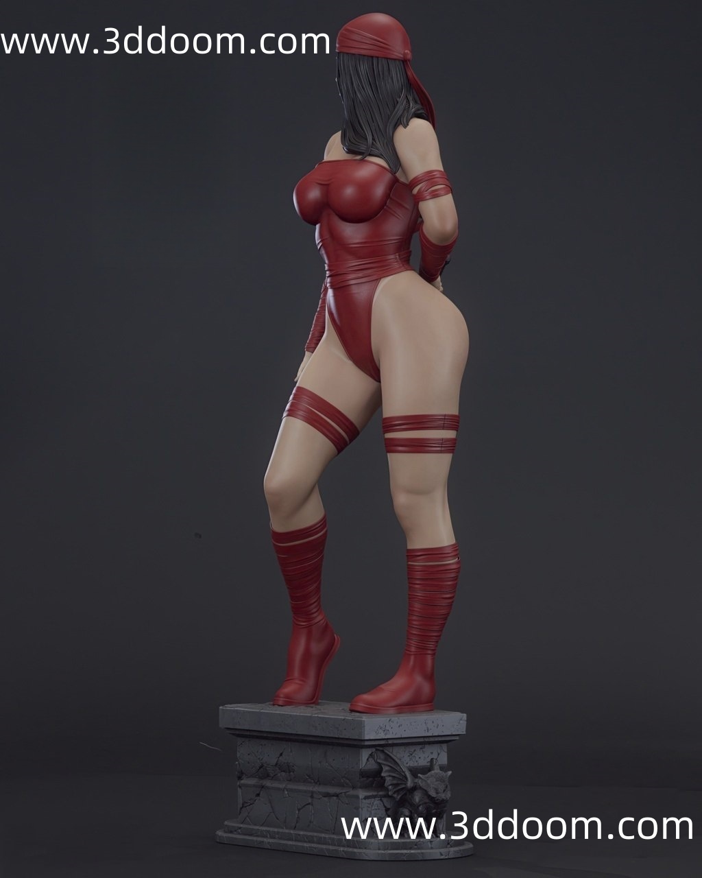 827 Elektra +NSFW 漫威 艾丽卡-3D DOOM