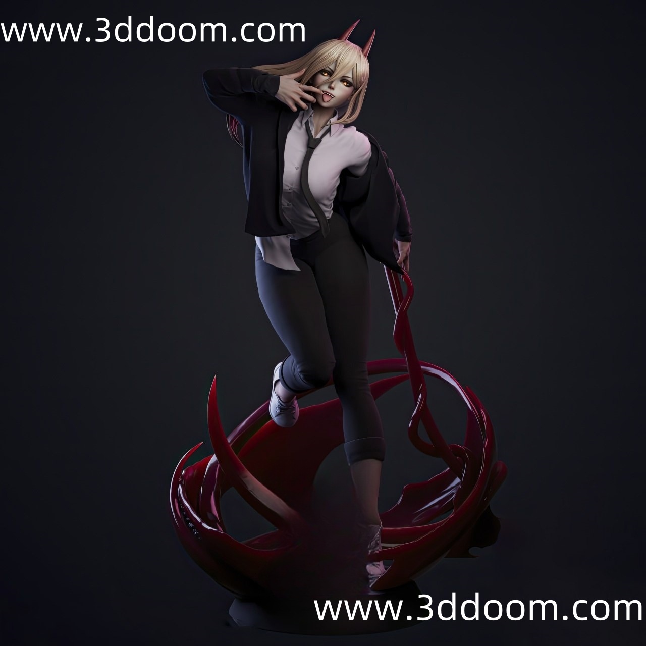 873 Power Chainsaw Man 链锯人 帕瓦-3D DOOM