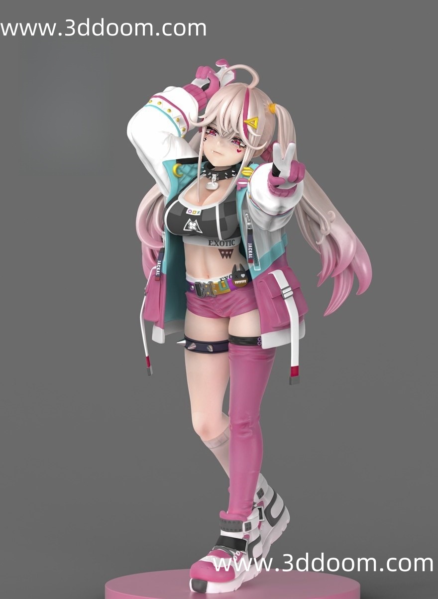 845 Jackal Nikke Goddess of Victory 胜利女神 豺狼-3D DOOM