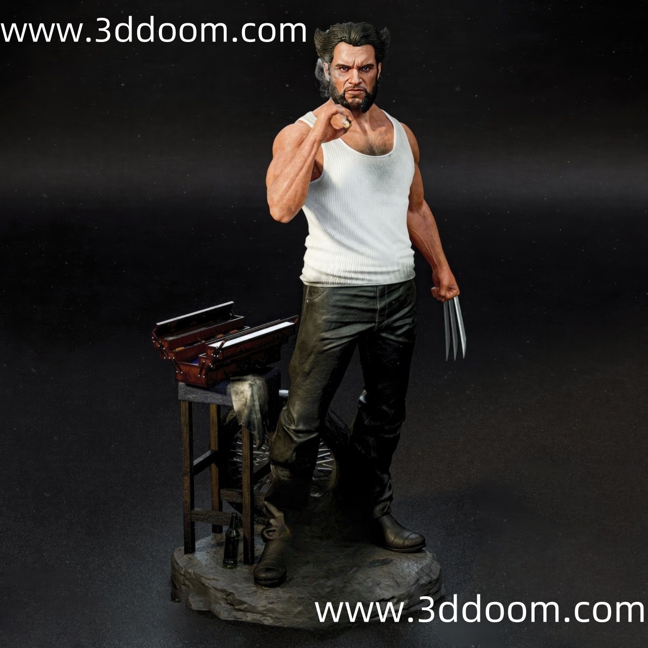 894 Wolverine Henry Cavill X-战警 金刚狼-3D DOOM